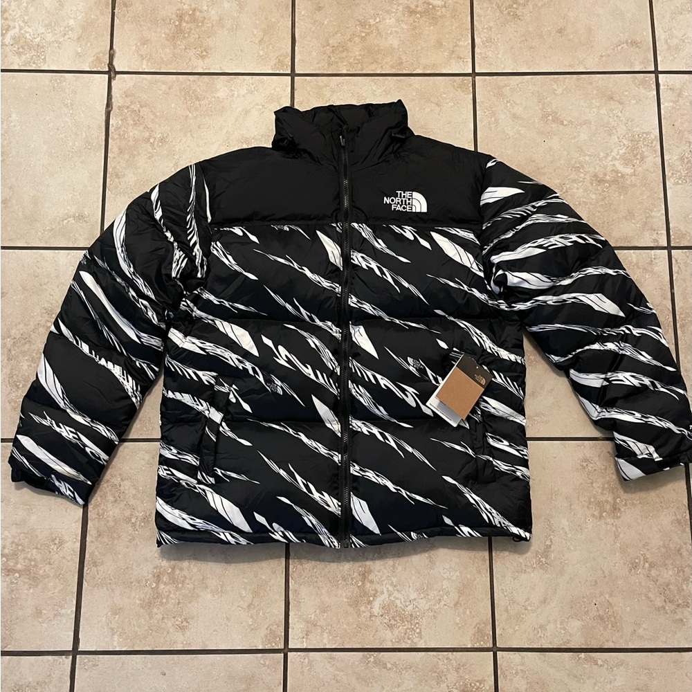 North Face Retro 1996 Nuptse Jacket Zebra